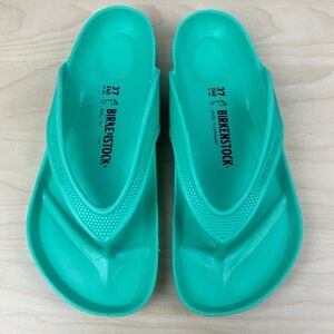Birkenstock Women’s Size 37 / 6 Honolulu EVA Seafoam Thong Flip Flop Sandals